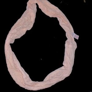 Infinity peach pink scarf